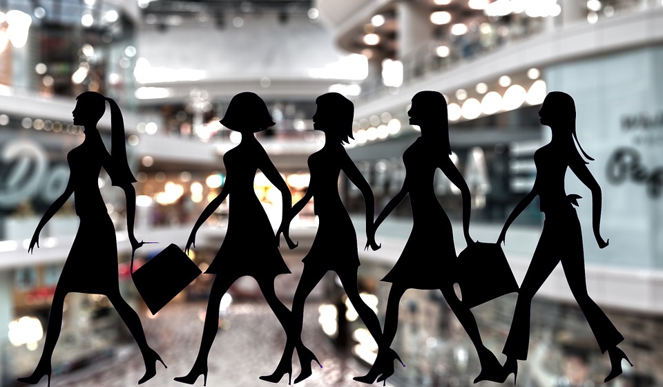 购物, 女性, 商店, 女性购物, 购物的女人, 女士, 购物者, 灰色购物, 灰色商店